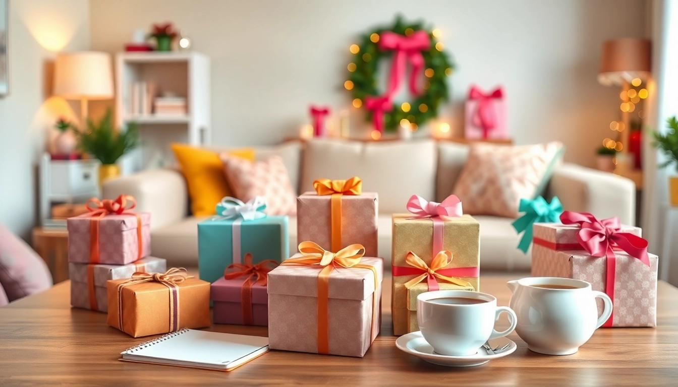 Wählen Sie das perfekte Geschenk aus einer Auswahl an liebevoll verpackten Geschenken.